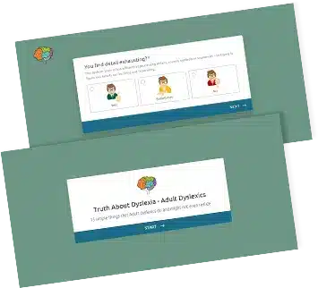 Adult dyslexia self-assessment quiz